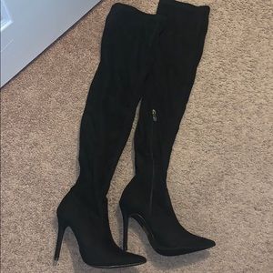 Thigh High Stiletto Heel Boot